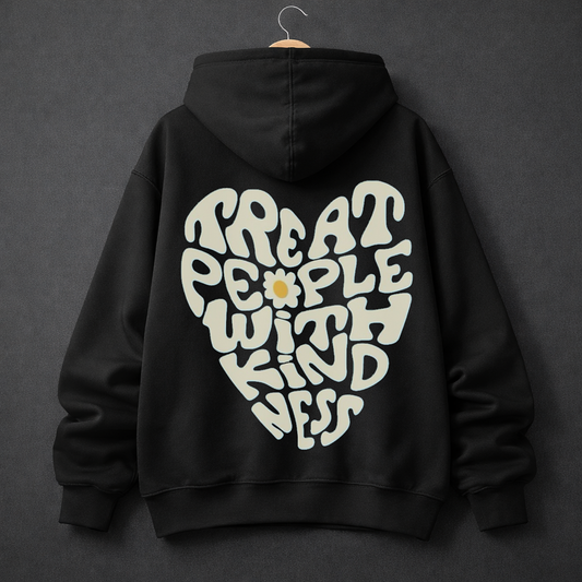 Kind heart Oversized Hoodie