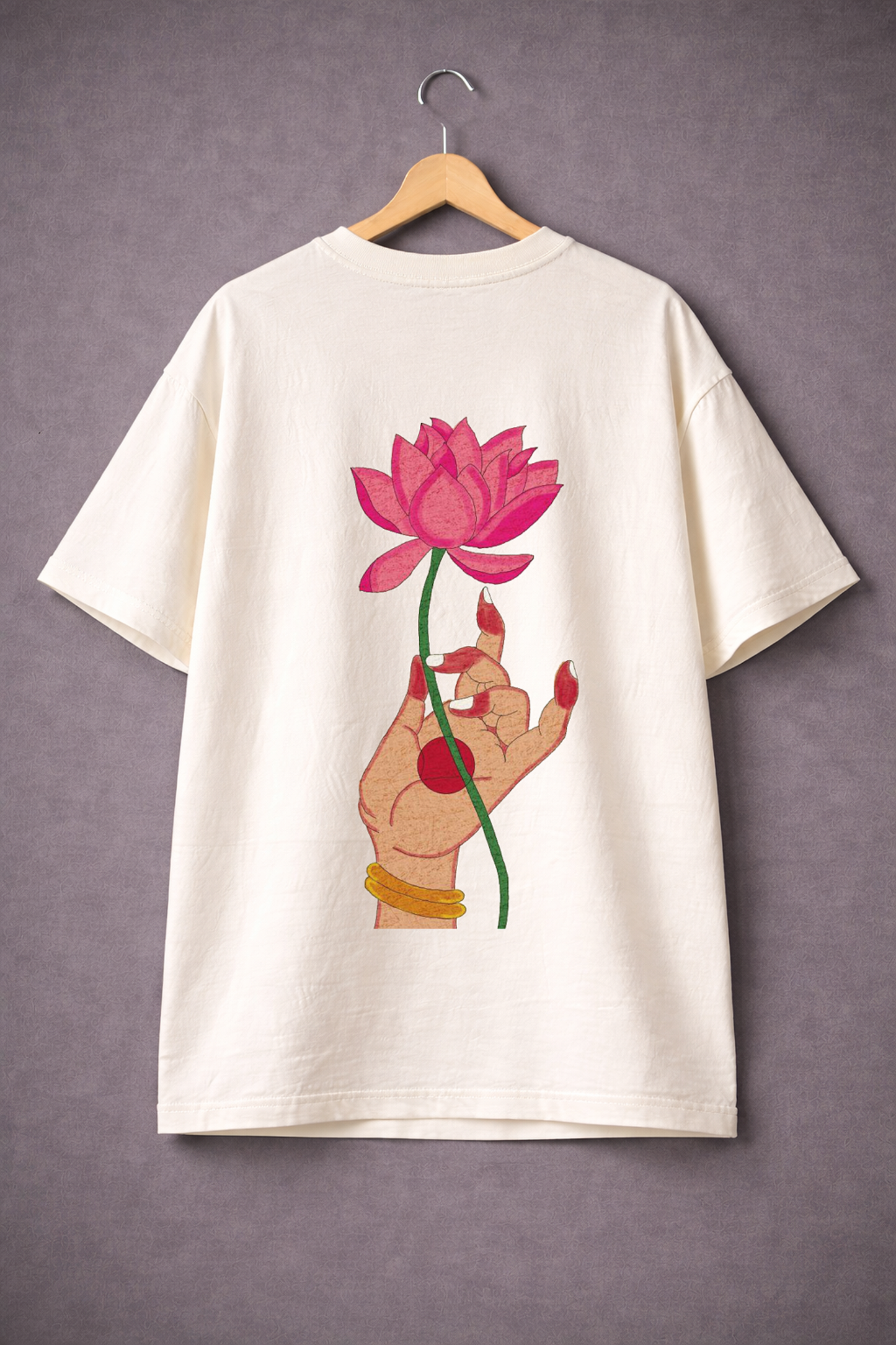 Lotus Oversized T-Shirt