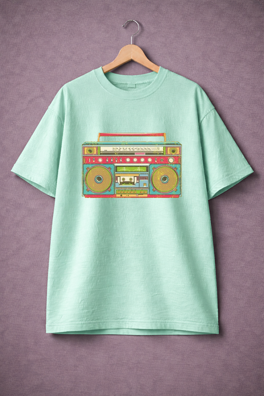 Rockin radio Oversized T-Shirt