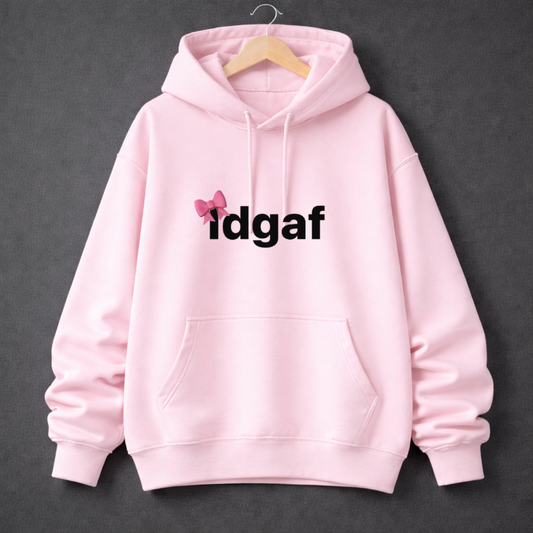 Don't care Oversized Hoodie