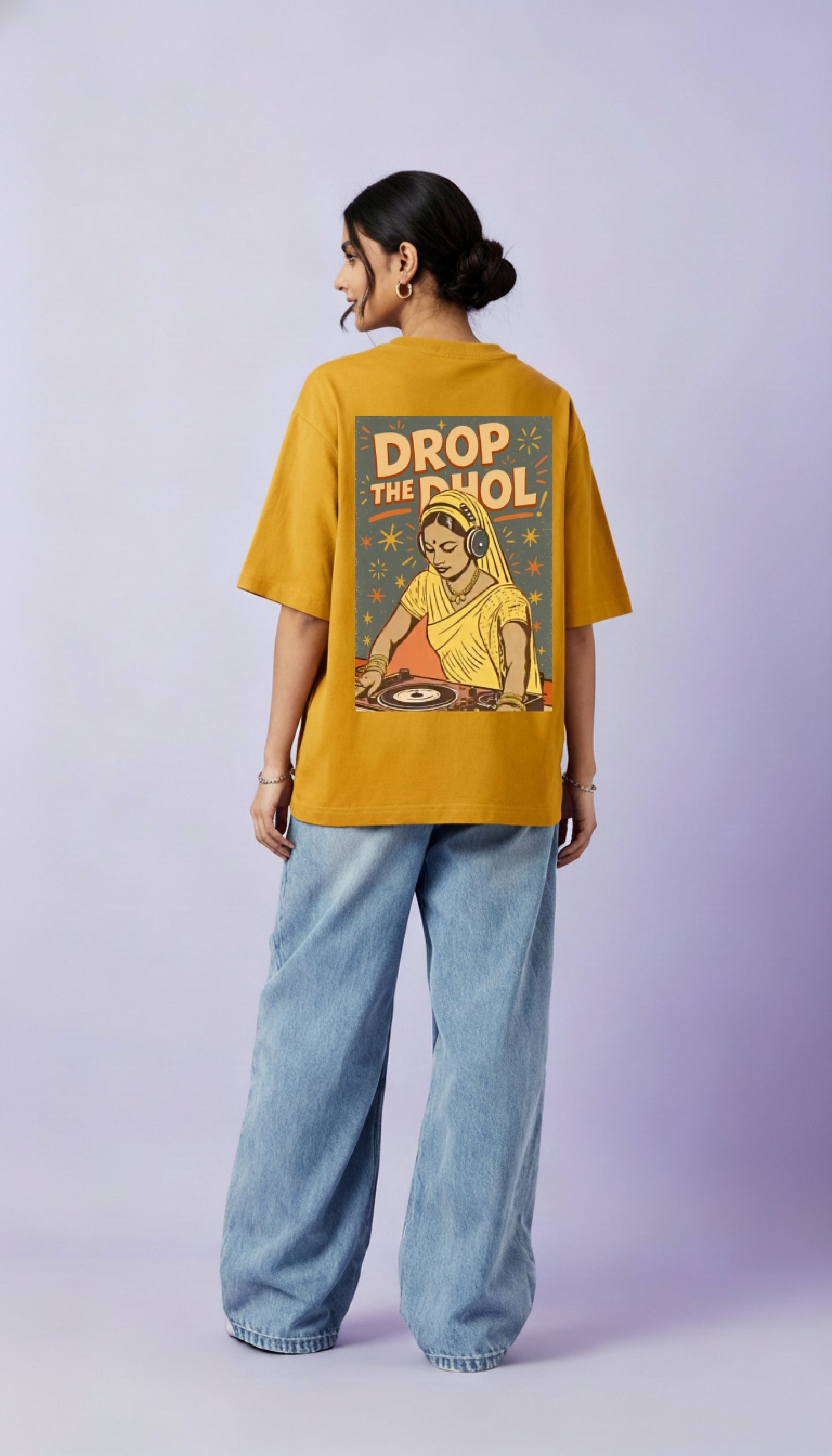 Droppin dhol Oversized T-Shirt