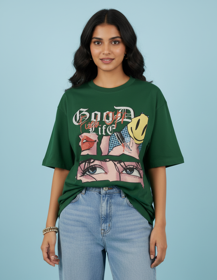 Bold life Oversized T-Shirt