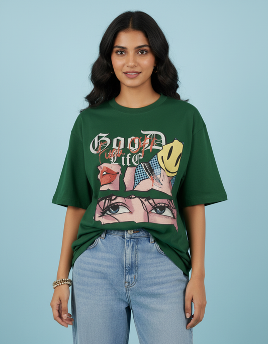Bold life Oversized T-Shirt