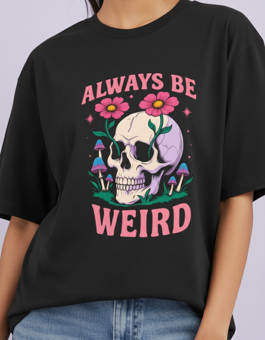 Skull Oversized T-Shirt